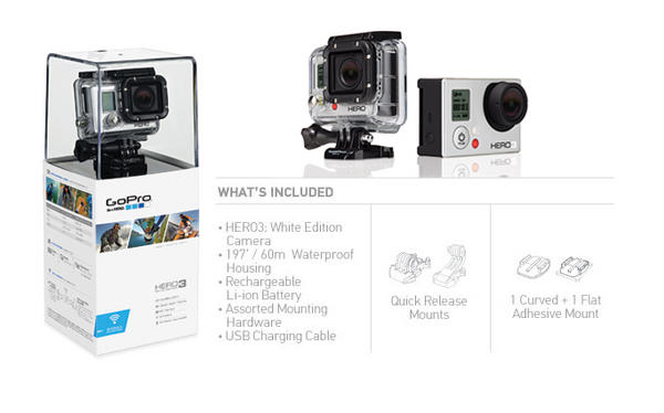 Saudi_GoPro's tweet photo. GoPro 3 الاصدار الابيض بمواصفات أقل من سابقتها وبسعر 900 ريال http://t.co/mb8qipel