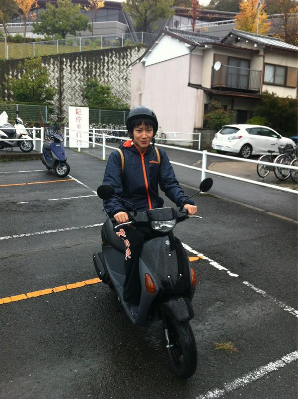 Maccccha's tweet photo. 原チャ買って調子のってるwお願いだから事故って(^^) http://t.co/jdibakYo