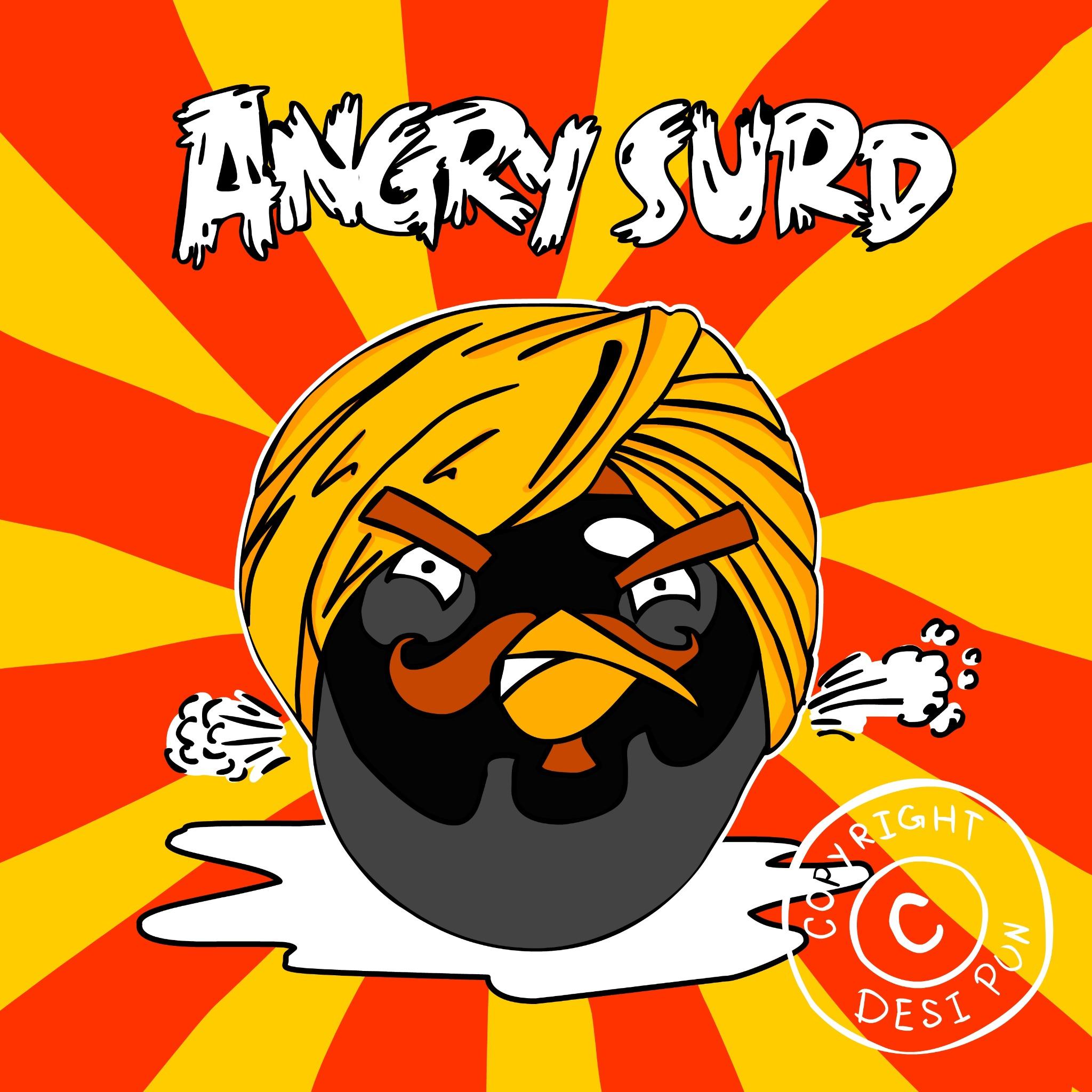 DesiPun on X: Desi bird : Angry Surd ! AnGry SurD : Nobody messes with him  ! by DesiPun http:t.covWyQH4tN  X