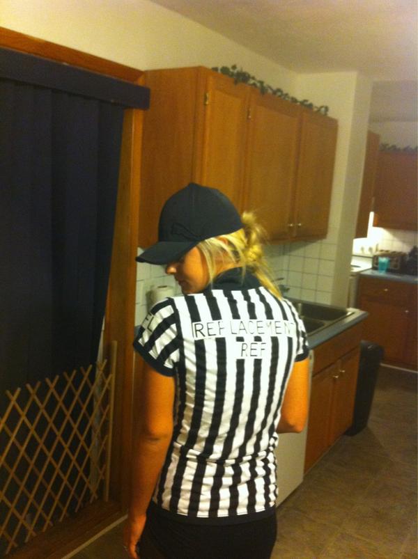 87Portlock's tweet photo. @Bozie42 this was my wife @hotmama1322 and I was a lingerie football star lol http://t.co/9MWd2IFi