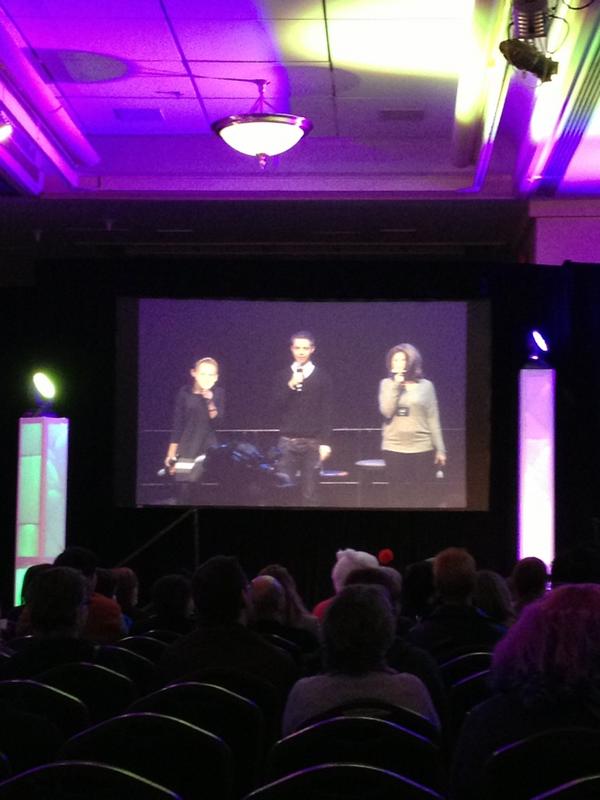 G1_Bermundo's tweet image. Attending the InnerSpace Panel at #HalCon2012! @SPACEchannel @AjayFry and "Teddy" &amp;amp; "Cynthia"!