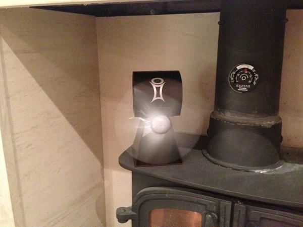thefirebarn's tweet photo. The self powered SmartFan, greatly improves heat circulation now available to buy at The Fire Barn. http://t.co/NeQiJY28