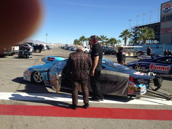 ProfessorWJ's tweet photo. Next round of finals. #NHRA #WarrenJohnson #CritterEscape http://t.co/bLCgmHCB