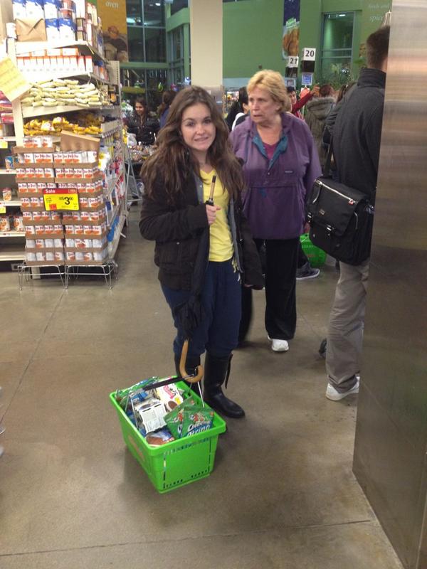 Preparándonos para el log down de esta semana #sandy