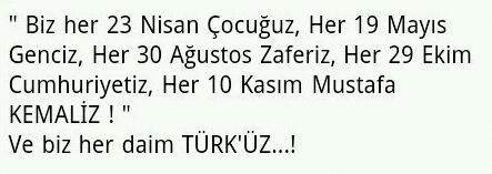 cevdetkoc's tweet image. Ve her daim Türk'üz...