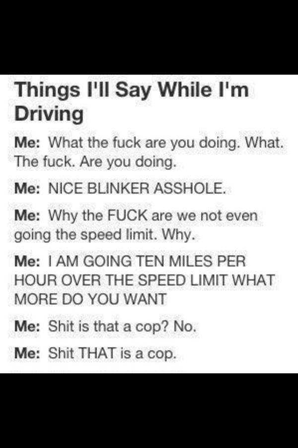 laauurrrennnn's tweet image. This is definitely me while driving #angrydriver #roadrage