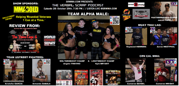 SRMMAtweets's tweet photo. @TeamAlphaMale @THETITANSCAGE @kylebryant_ @AngeloTrevino1 @bpenergydrink The VERBAL SCRAP PODCAST/ Champion Interviews http://t.co/HRFQ4SPH