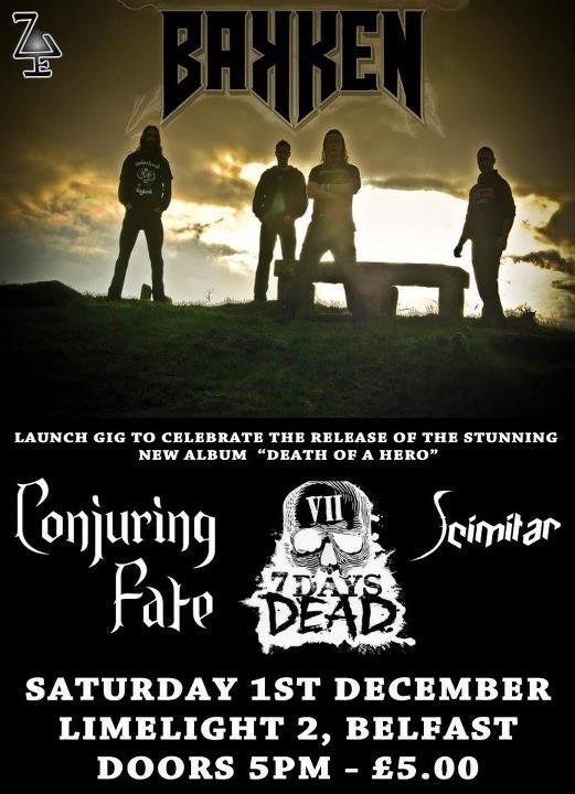 ScimitarBand666's tweet photo. Fuck it! One more show before we record our E.P we play The Limelight 2, 1st December! #Thrash #DistortionProject http://t.co/CsMbrSM9