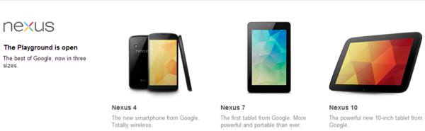 Blog_go_android's tweet image. Nova Família Nexus #Android #Nexus #LgNexus4 #Nexus7+3G #Nexus10