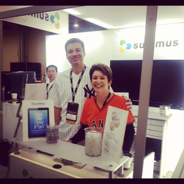 summussoftware's tweet photo. Let's get this party started! #SMFusion12 #itsm http://t.co/0rFLQbWI