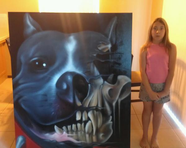 BubsBullys's tweet image. Spray can art by the good friend Danny Reller! Watcha think everyone?