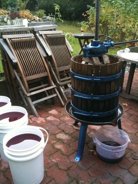 B_Rate's tweet image. Wine making!