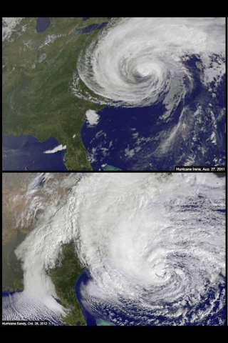 hannahhhh_KR_15's tweet image. Hurricane Irene vs. Hurricane Sandy #completelydifferent