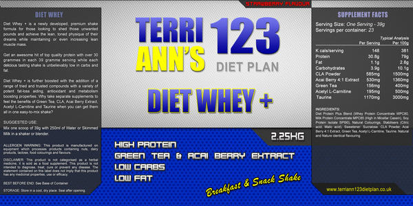 123 Diet Plan Terri Ann 123