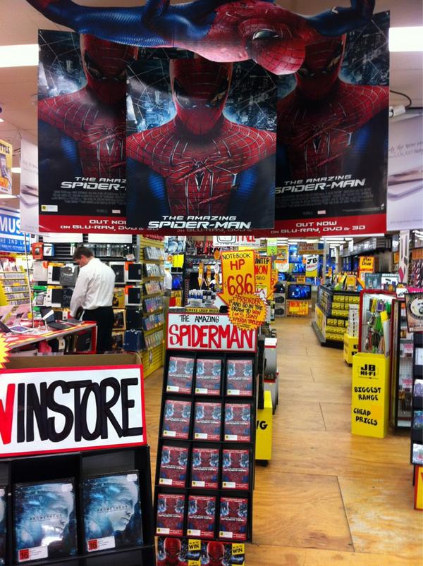 LaytonE_JBnz's tweet photo. Amazing Spider-Man out tomorrow also an exclusive figure edition so get n quick@JBHiFiNZ @JBWellingtonNZ @JasonH_JBnz http://t.co/sK3wx3dZ