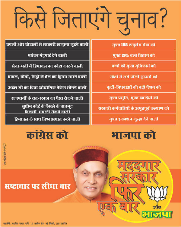 buzzindelhi's tweet photo. RT @Sootradhar: #HP2012 #BJP #TrustBJP http://t.co/ctCN7gCU