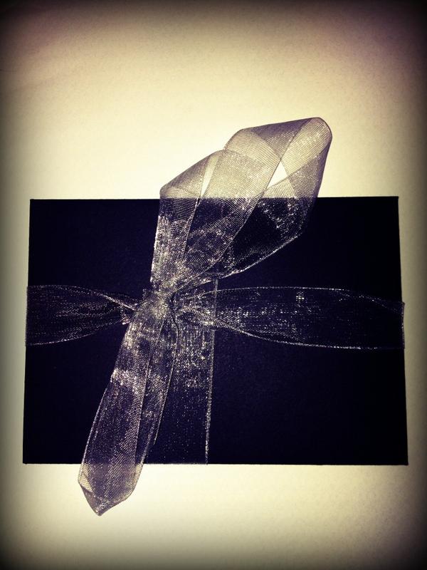 “<a href="/earleandginger/">Earle & Ginger</a>: Just received a lovely wrapped surprise from @designerKBaward ... ”