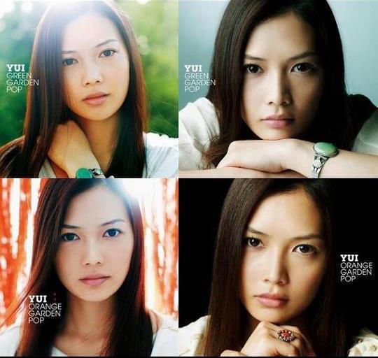 Yui Photos Are These Yui Best Album Jacket Covers これはベストのアルバムのジャケット写真でしょうか Green Pop Garden Orange Pop Garden Yui Http T Co Zbu37q1x