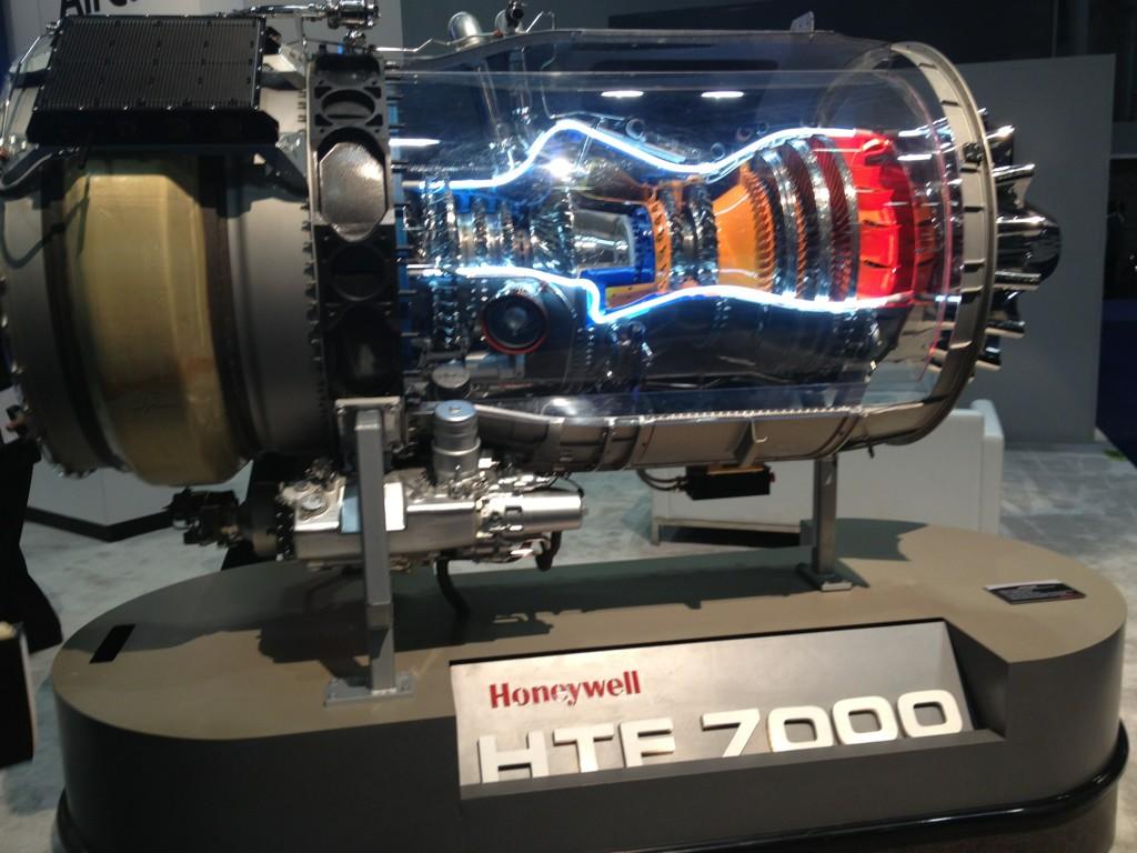 Honeywell Aerospace on Twitter: "Stop by the Honeywell HTF7000 turbofa...