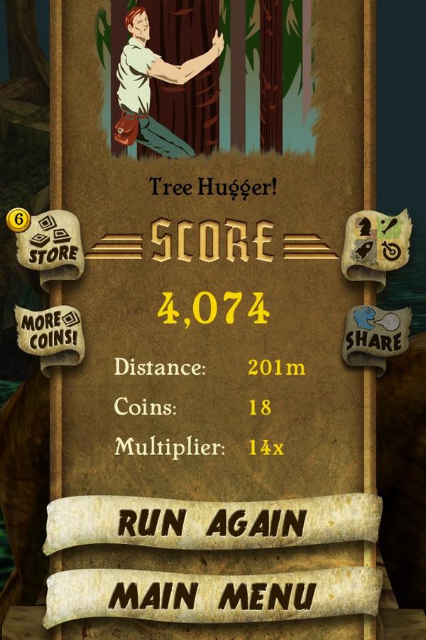 helencherlin's tweet photo. I got 4,074 pointshnlpligf😜 while escaping from demon monkeys. Beat that! http://t.co/bnLbJh4a #TempleRun http://t.co/P4Lq7kzd