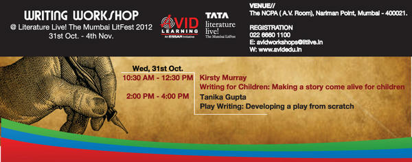 abhradas1's tweet image. Happy writing!! :) #BombilWednesday MT " @AvidLearning Don't forget to come in early and grab a front seat :)  "