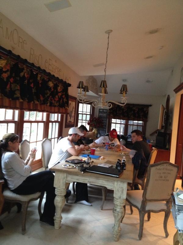 House is packed - still no power but all safe &amp; sound - thank u God