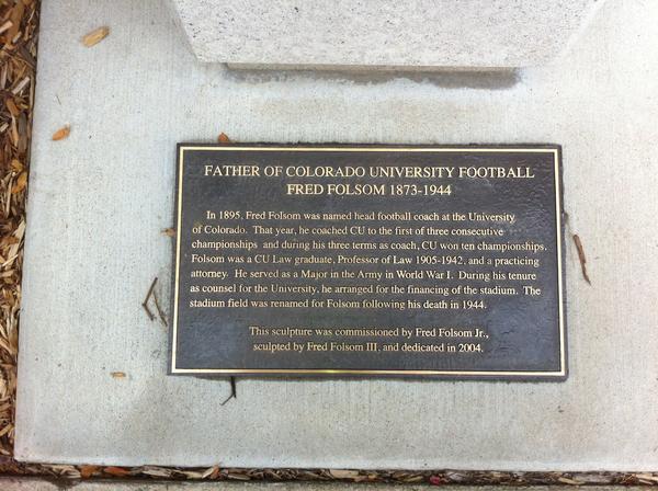 ASPCUBoulder's tweet image. Fred Folsom is one hell of a guy part 2