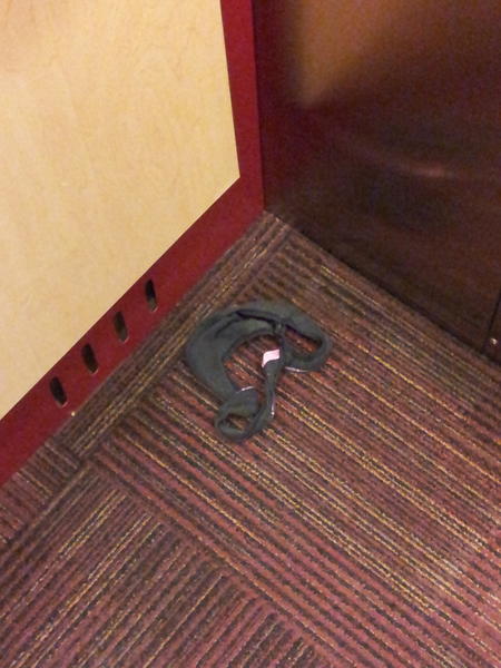 GreggMatt11's tweet image. If you're wondering if that is a thong in an elevator you would be right #undproblems @JadeLufkin