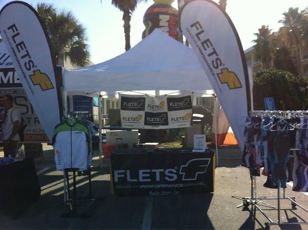 FletsUSA's tweet photo. Here we are at #ironmanflorida Expo!! Come by and have a chance to try the best performance apparel out there!!:) http://t.co/QOfT8Wh6