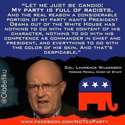 One Republican calls out the racism of his party...