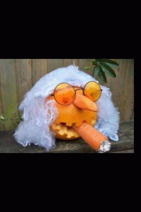 Fiddles79's tweet image. The winner for the scariest pumpkin 2012 ........