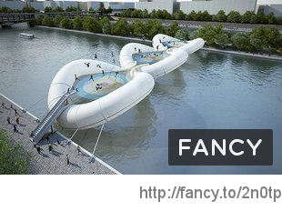 BoBo852's tweet photo. Trampoline Bridge @ Paris http://t.co/cxavpqxP via @thefancy http://t.co/BTWS4SdT