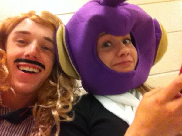MonroeRamsey's tweet photo. @kbell1479 doesn't think this is funny http://t.co/gcQ69HXH