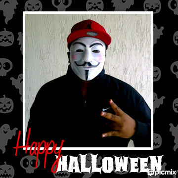 DJPIRU's tweet image. #Picframes: Happy Halloween