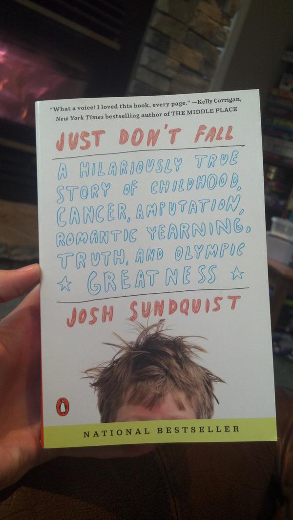 chelsbillman's tweet image. Look what came in the mail today!! (: @JoshSundquist #JustDontFall So excited to read this.