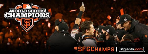 SRexpress's tweet photo. Parade time! Congrats to the 2012 World Series Champion #SFGiants http://t.co/5qPI5QX6