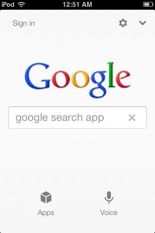 Mohacked's tweet image. New #GoogleSearchApp for iDevices. Pretty solid. Its fast and the interface is very elite. Go for it.