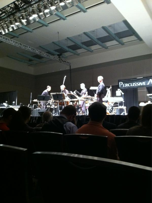 RokohlPerc's tweet image. Focus Day concert! All John Cage. #PASIC12 #ATX