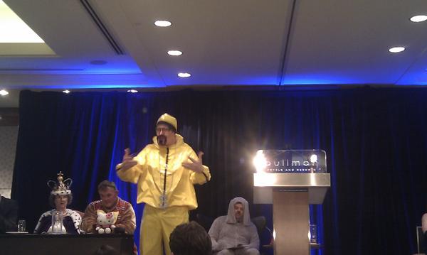 roborutt's tweet image. Ali-G is in da house! #cairnsdebate