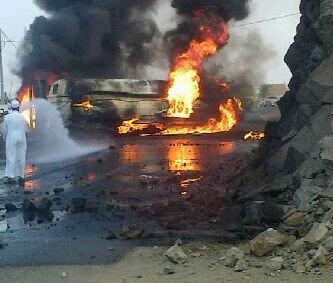 صورة للأنفجار الرياض