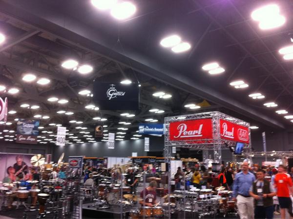 mikedolbear's tweet image. Very busy #pasic12 view of the exhibition hall