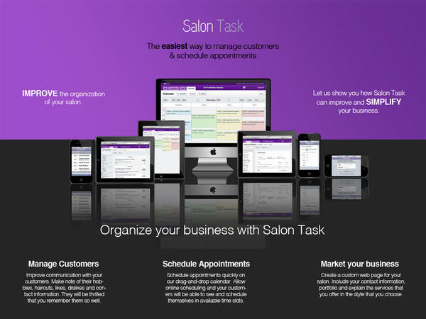 SalonTask's tweet image. Visit SalonTask's facebook page at facebook.com/SalonTask ! We'll be hosting an exciting contest soon, stay tuned! :)