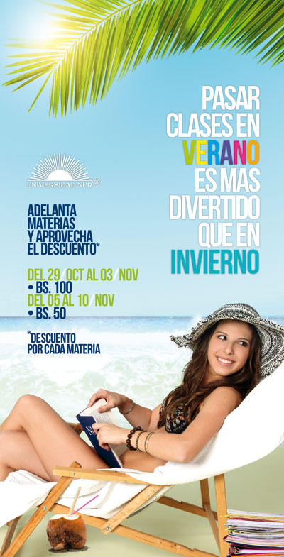 ADELANTÁ MATERIAS EN VERANO..!!