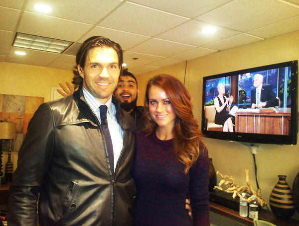 #Romobombing at <a href="/JayLenoTonight/">JayLenoTonight</a> … <a href="/SergioRomo54/">Sergio Romo</a> has stepped his game up: