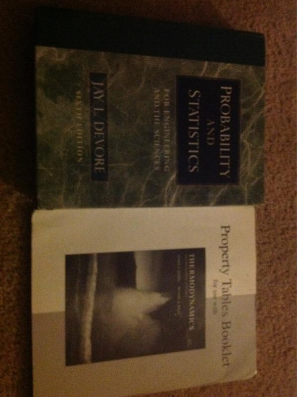 drowningkittens's tweet image. #ProbStat :  which is why I have books like these (two) ~memorized.