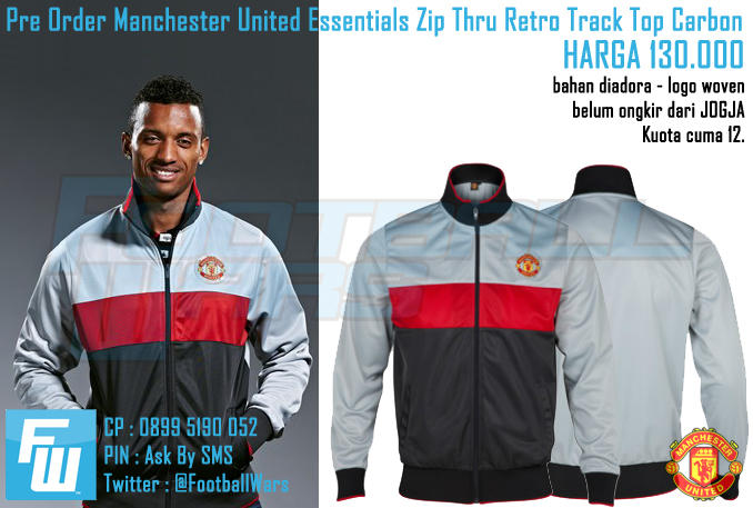 Pre Order Manchester United Essentials Zip Thru Retro