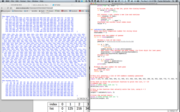 digital_SaaS's tweet image. Just conquered my own implementation of #radixsort in #python from scratch! #coderproblems