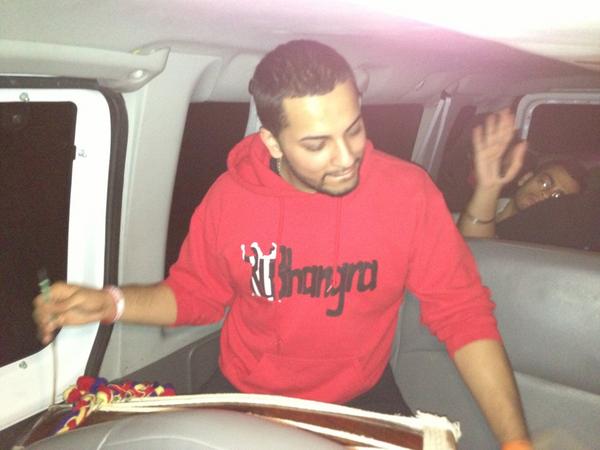 AEG Bhangra tweet media