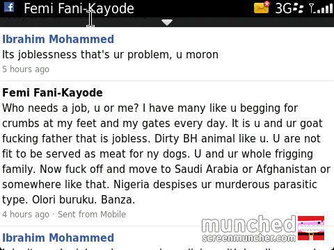 seunfakze's tweet photo. Femi Fani Kayode is a threat to the harmony that young people are trying to foster amongst tribes across the nation http://t.co/OF4jOmW9