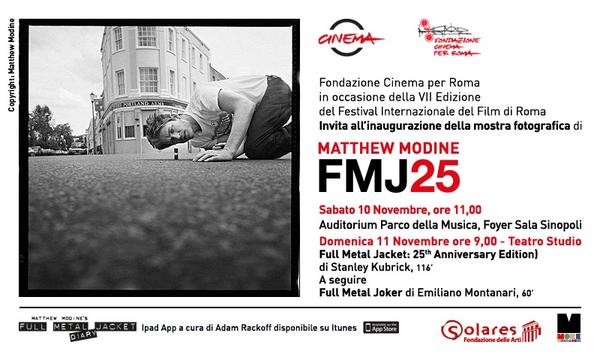 emimontan's tweet photo. ciao Aberto,  colpito molto da tuo pezzo FMJ Kubrick, quindi ti invito a questo. se vuoi intervista con Modine dimmelo. http://t.co/A2sSSPZj